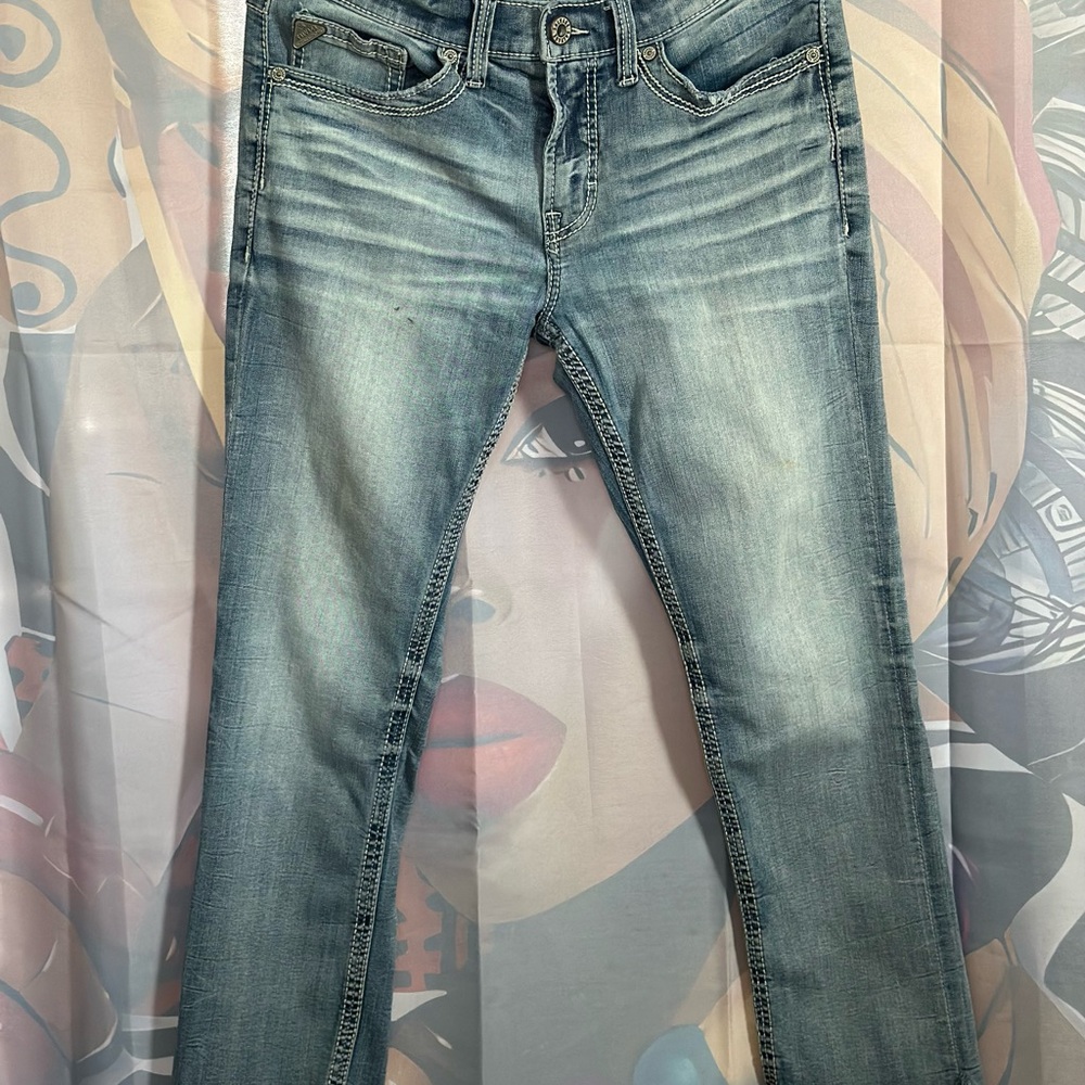 👖 Salvage California Blue Jeans – Men’s 33x30 | Mayhem Slim Straight Fit | 👖